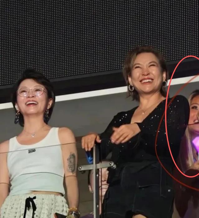 那英演唱会19岁女儿首次亮相，一头金发，与李静、徐峥女儿是好友