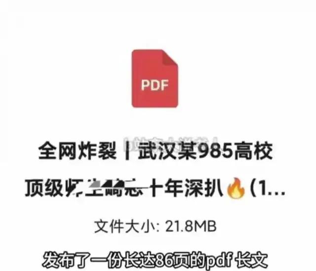 深挖：武大教授付磊原配是汪海英！曾共抗疫，却败给“学术妲己”