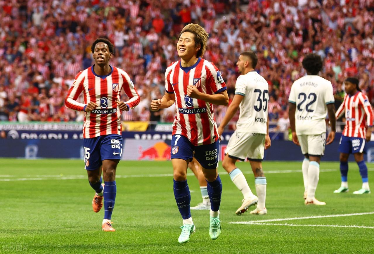 韩国球星破门，马竞4-0横扫奥萨苏纳，2连胜升至西甲第3