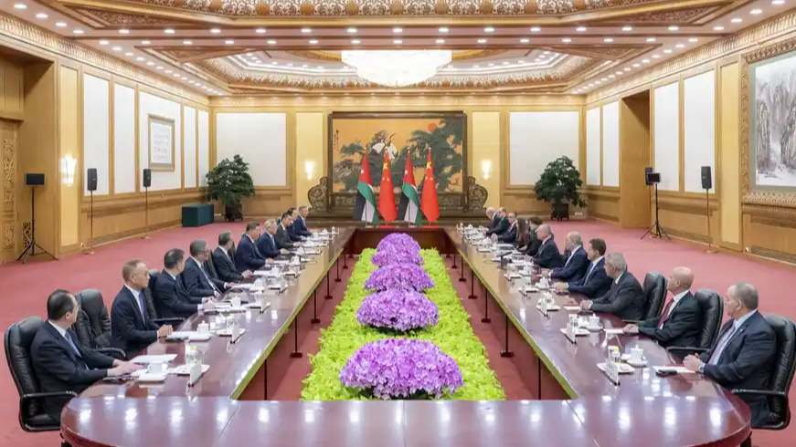 习近平同约旦国王阿卜杜拉二世会谈