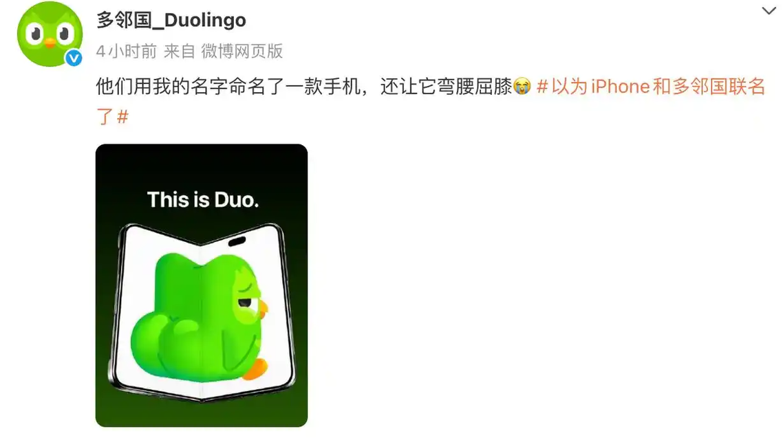 多邻国 iPhone Duo