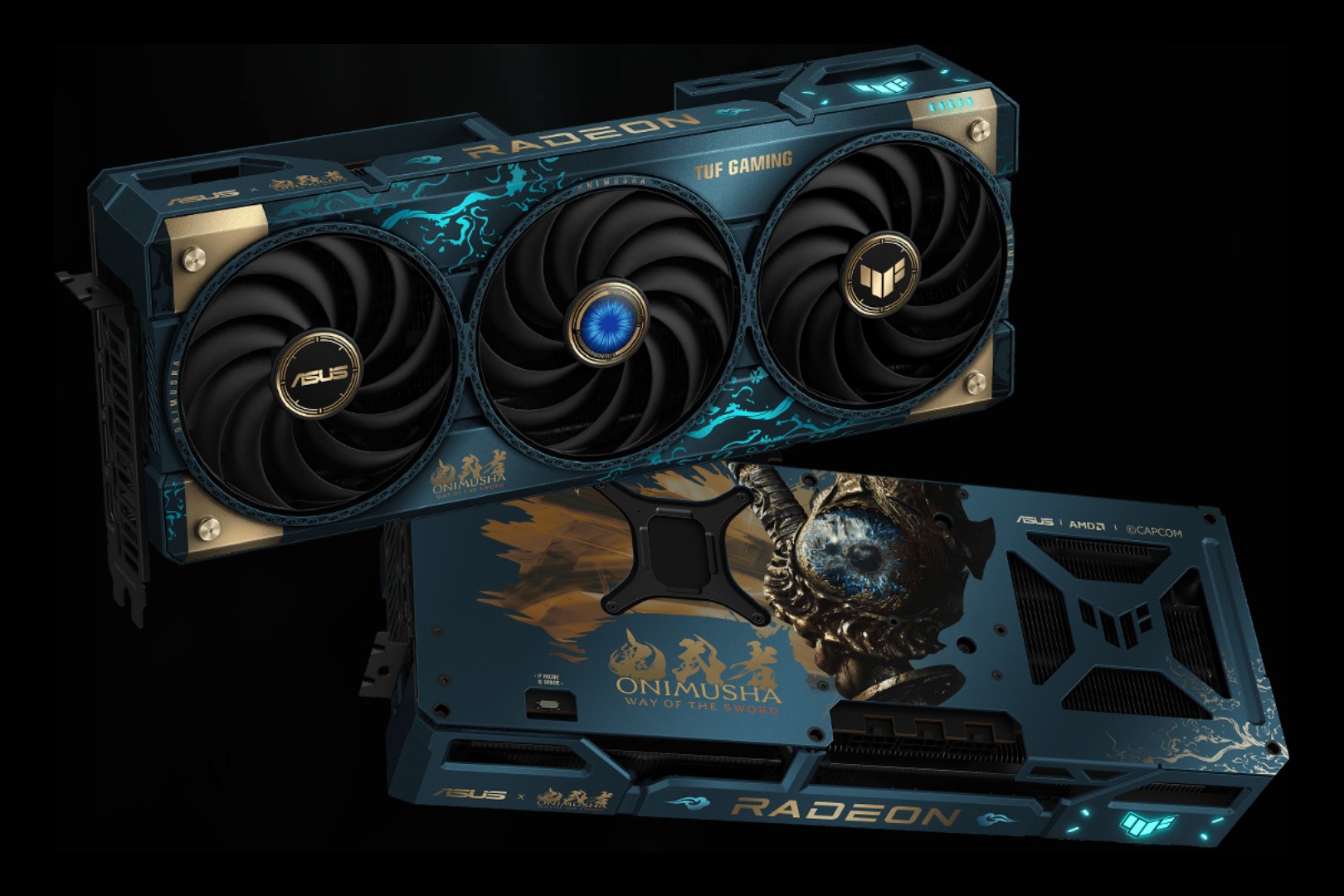 华硕公布《鬼武者：剑之道》特别版 TUF Gaming Radeon RX 9070 XT 限量显卡