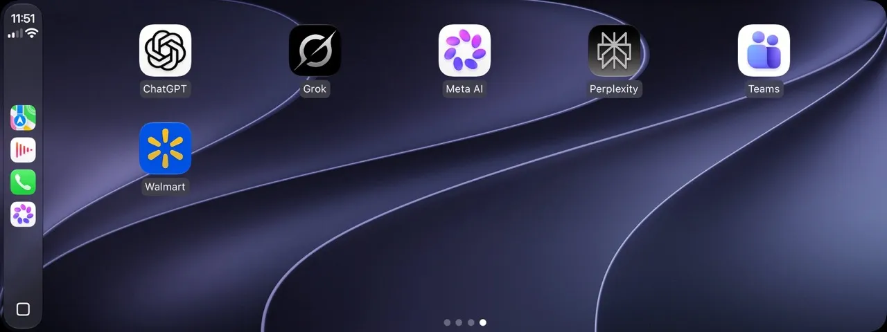 iOS 27 版 Siri AI 上线前，苹果 CarPlay 已接入 4 个第三方 AI 应用
