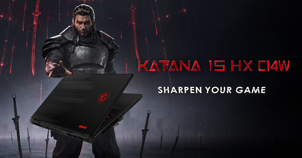 微星 Katana 15 HX C14 游戏本上市：至高 14900HX + 5070，170W 性能释放