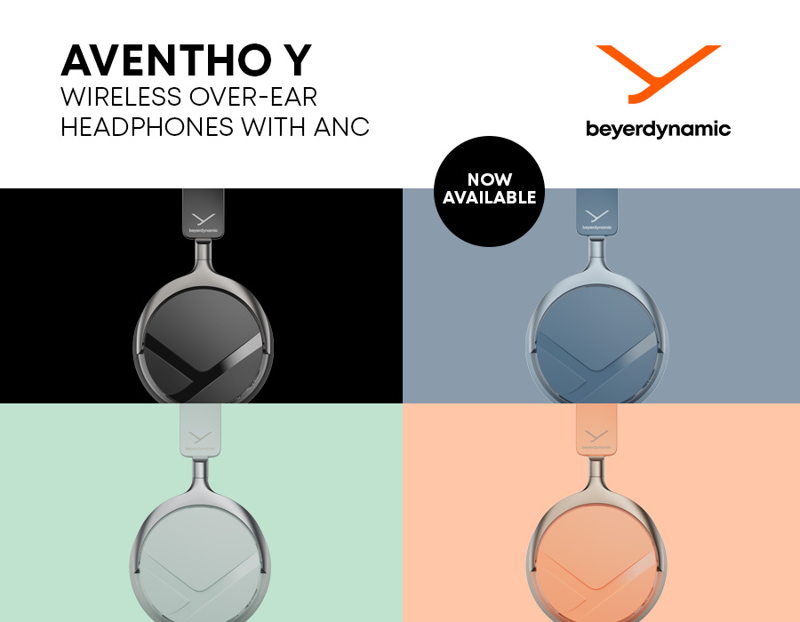 拜雅发布 AVENTHO Y 头戴式无线耳机：四色可选，续航可达 90hr