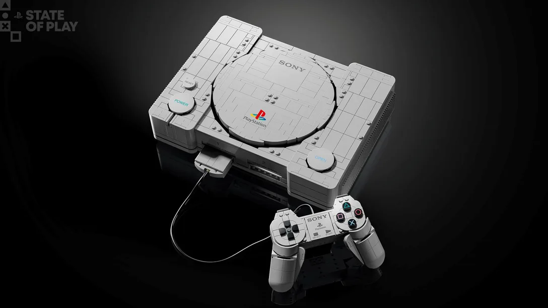 索尼发布乐高 PS1 套装：几乎等比例还原初代 PlayStation 主机，180 美元
