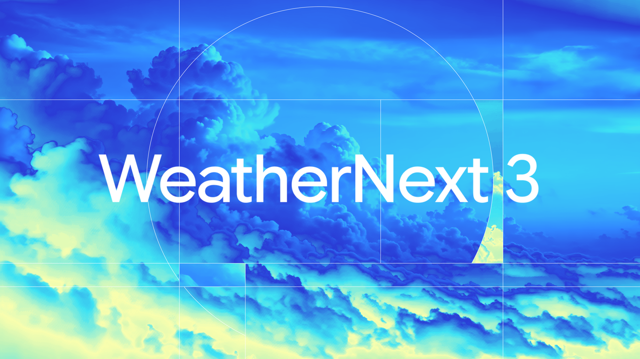 谷歌 DeepMind 发布 WeatherNext 3：分辨率最高 5 公里，号称全球最先进、精准 AI 天气预报模型