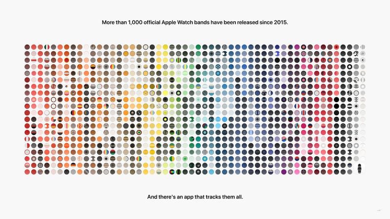 苹果 Apple Watch 官方表带累计已超 1000 款，最贵售价 17999 元