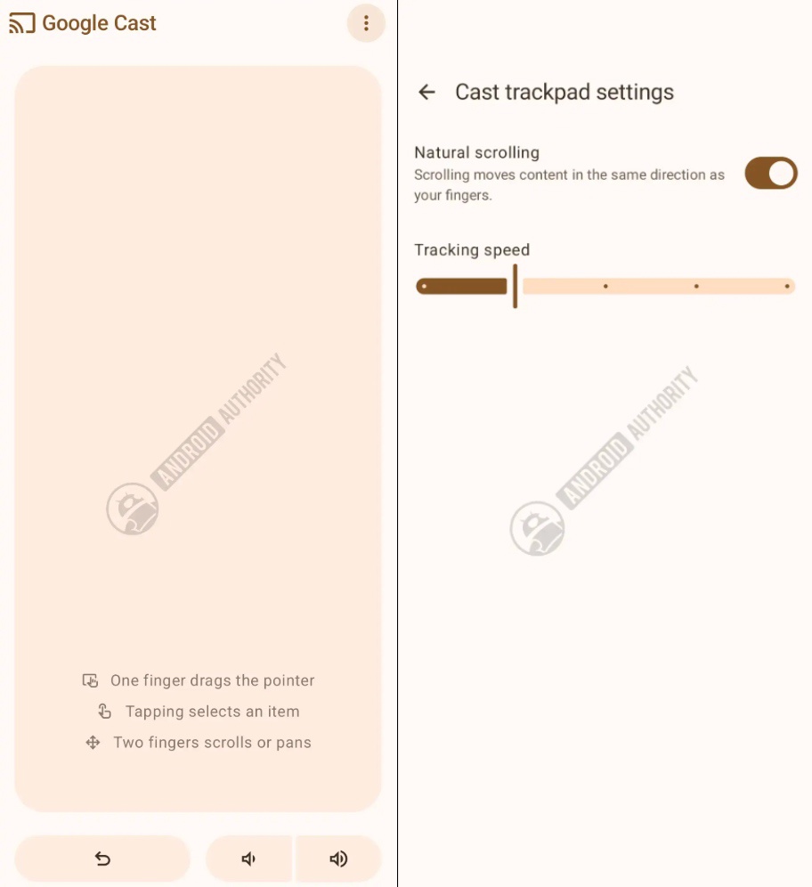 代码显示谷歌正开发 Cast Trackpad 工具，可将安卓手机作为 Googlebook 笔记本触控板