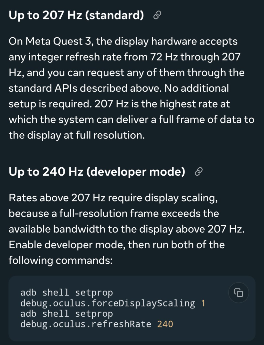 养成系头显：Meta 为 Quest 3 推送更新，解锁 240Hz 刷新率