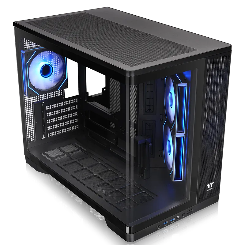 曜越 M-ATX 双舱海景房机箱 Arcus 280 TG ARGB 发售：含 3 风扇，到手价 699 元