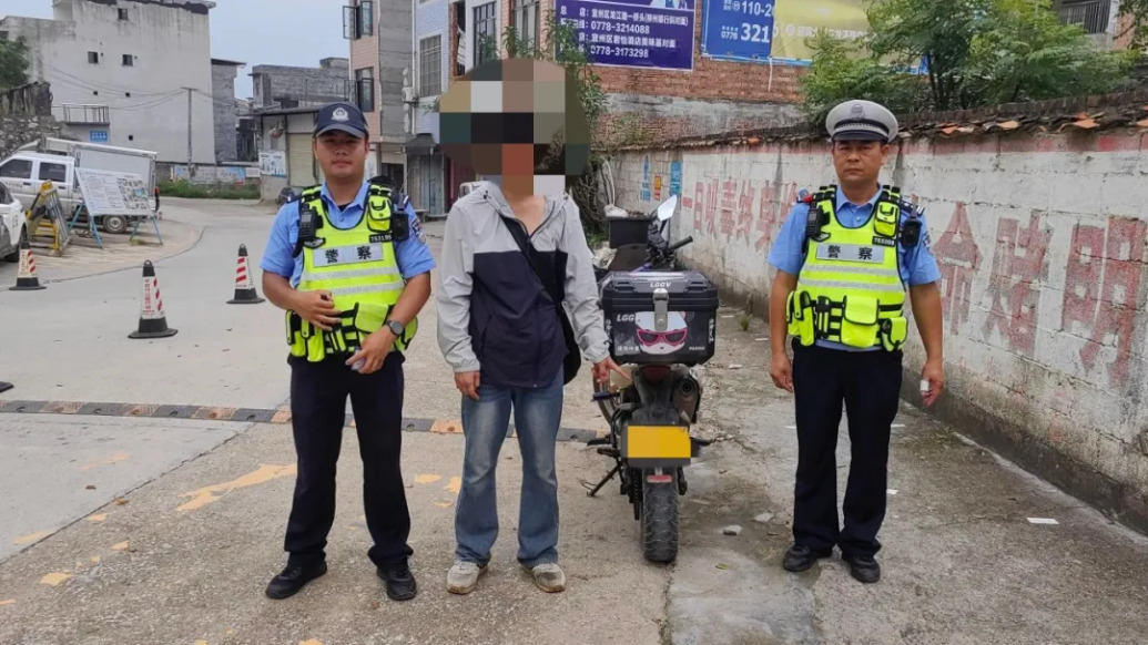 刚出拘留所又进交警队！不到24小时，河池男子无证驾驶“二进宫”