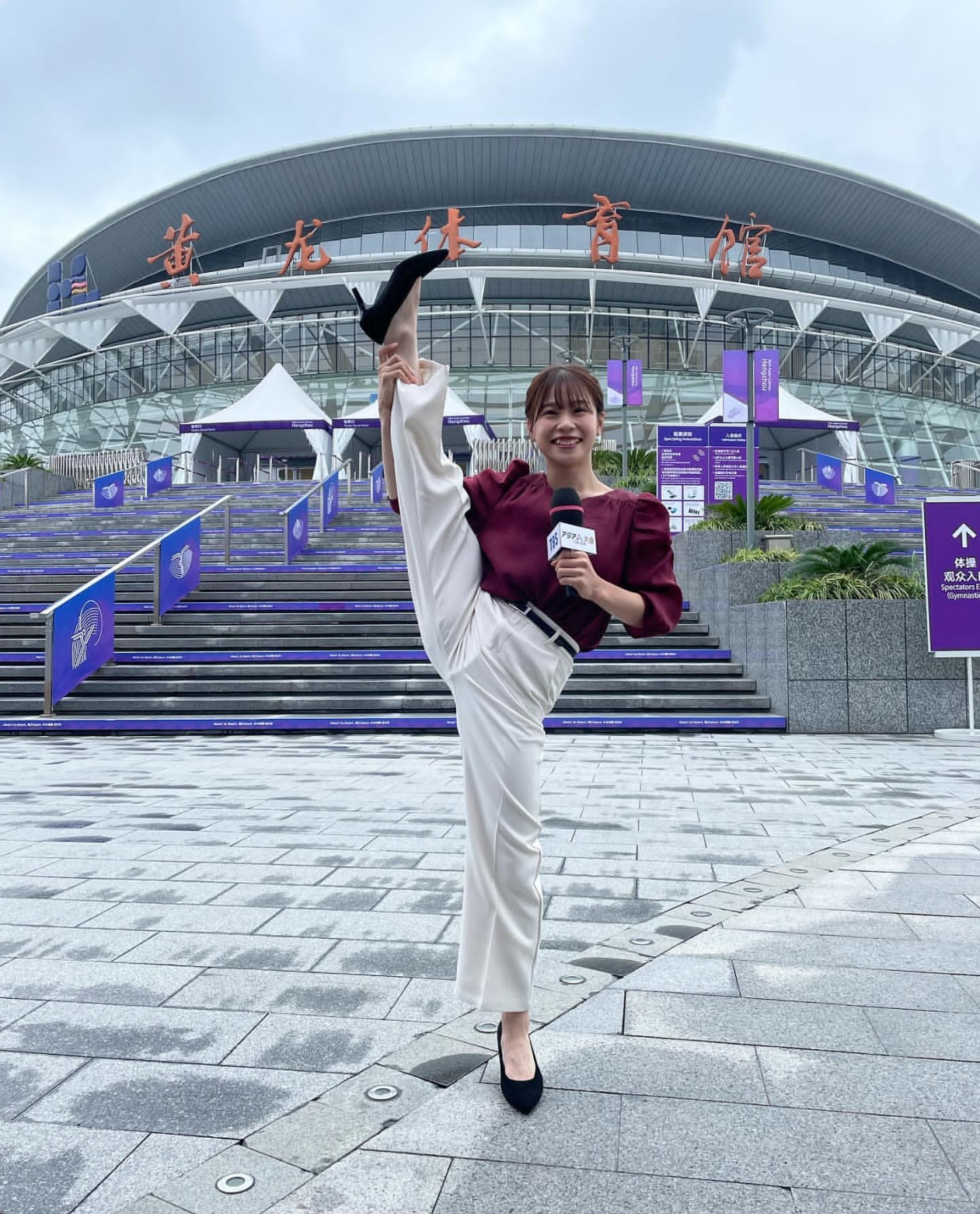 三年前她是亚运记者，三年后她终结中国体操52年纪录