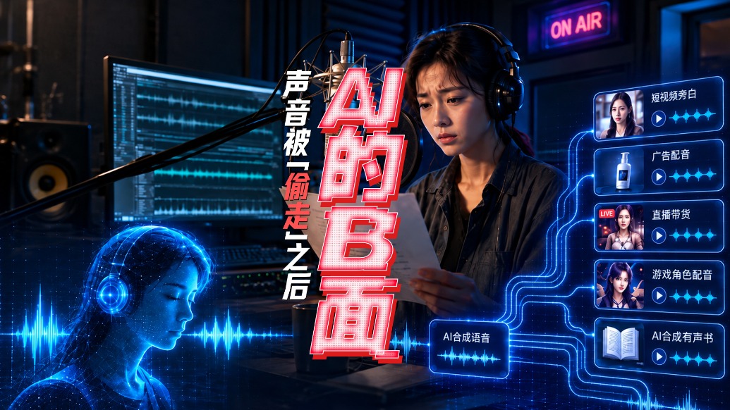 AI的B面｜声音被“偷走”之后