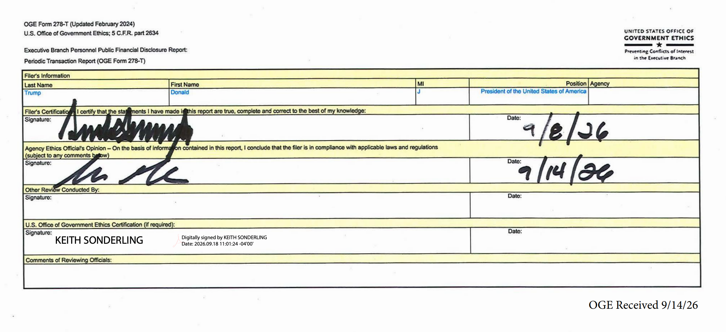 卖微软和亚马逊、买英伟达，特朗普名下账户7月千万美元调仓细节曝光