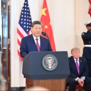 视频丨习近平在白宫欢迎仪式上发表致辞