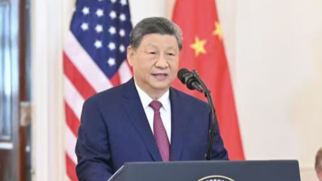 习近平分享这个好消息，特朗普笑着点头致意