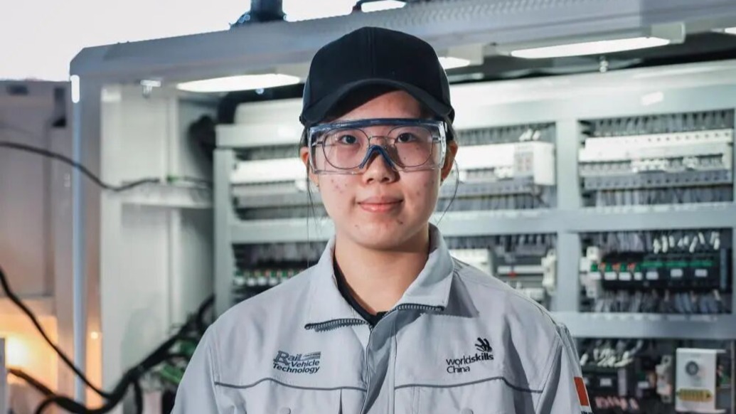 世赛轨道车辆技术项目唯一女选手：打破刻板印象，路会越走越宽