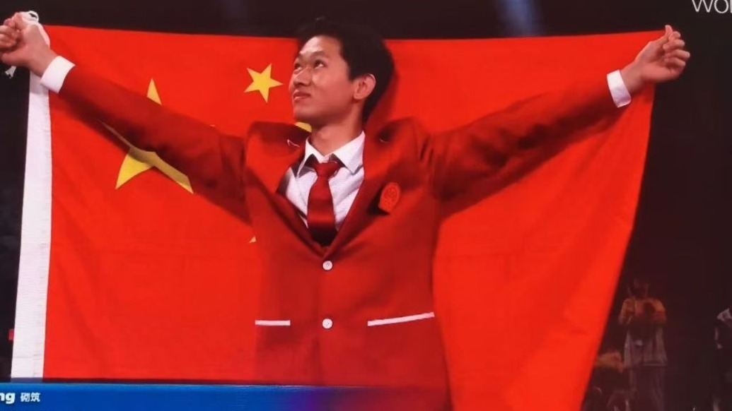 世赛首金诞生，黄睿强助力中国代表团拿下砌筑项目“五连冠”