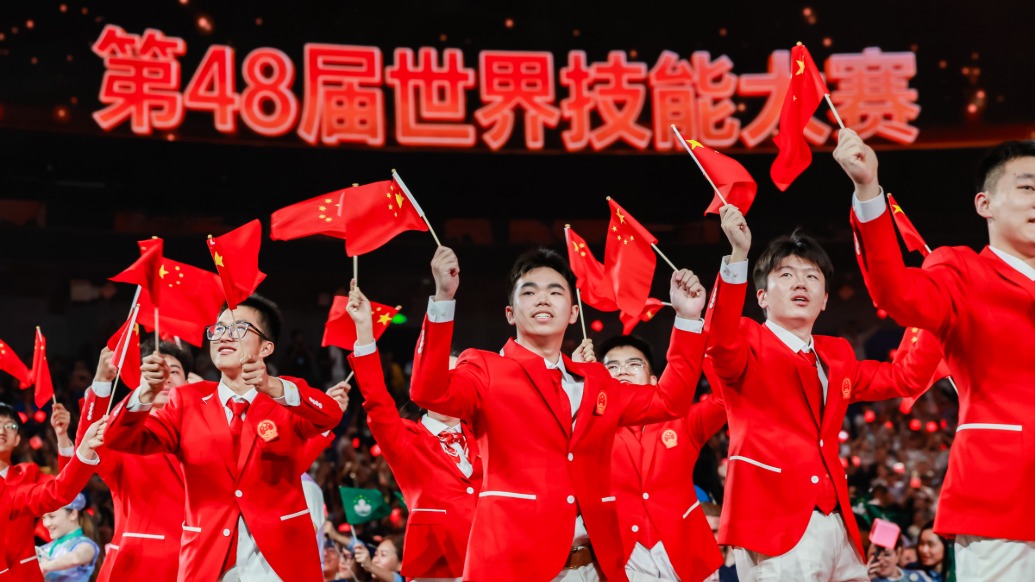 中国登顶世赛金牌榜五连冠！中国技能青年太顶了