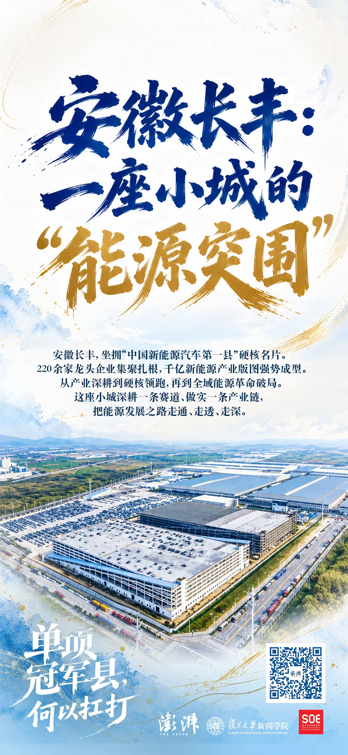 单项冠军县，何以扛打丨安徽长丰：一座小城的“能源突围”