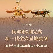 我国将绘制完成新一代全火星地质图
