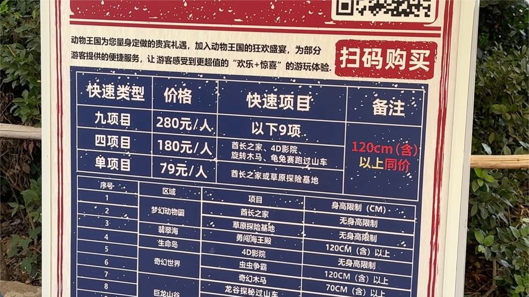 银基动物王国实测：热门项目预约难，付费通道分流引争议