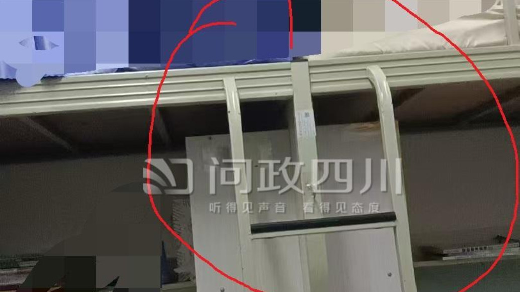 学生称宿舍床位爬梯设置不合理致多人摔伤，乐山师院：符合标准