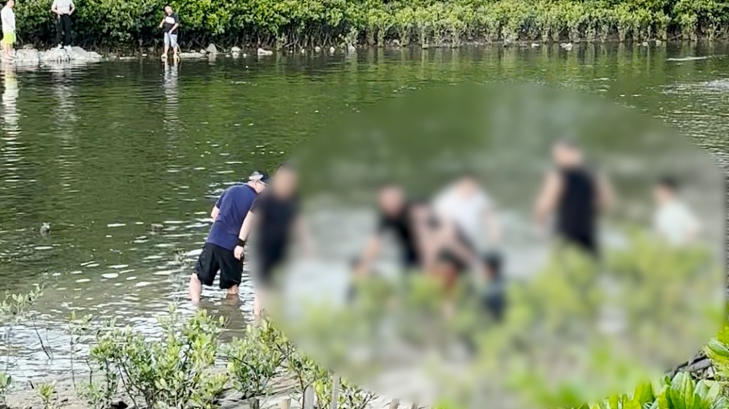 3名儿童在公园不慎落水，路过的医生、保安、游客出手了