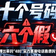 旁白｜搜出来的“官方客服”十个里有六个假，被透支的信任谁来买单