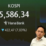 韩国综合股指暴跌超8%，触发熔断机制