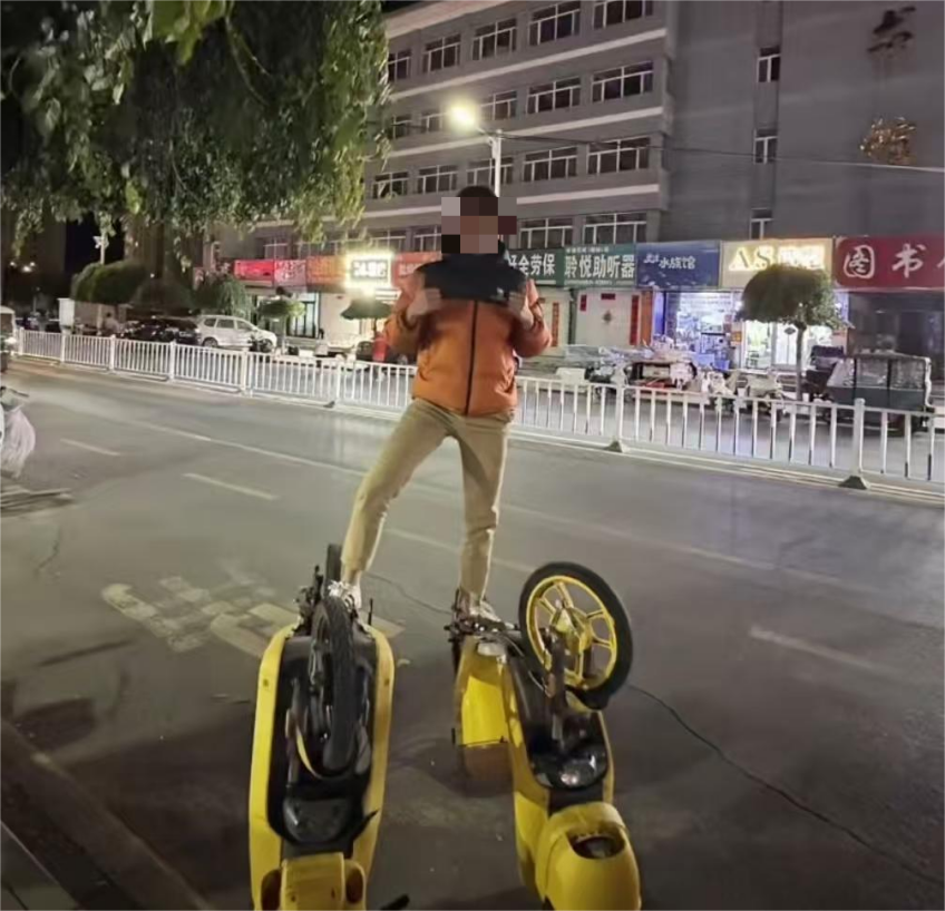 马上评丨倒立单车不是“网络挑战”，是教唆违法