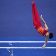 邹敬园成就体操世锦赛双杠五冠王