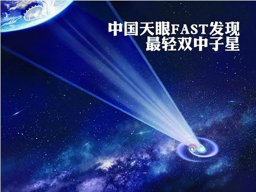 中国天眼发现极短周期、最轻双中子星系统_科学湃