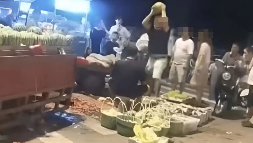 宁波夜市西瓜砸人事件已调解成功，男子赔偿摊主6万多元，被砸者家属发声