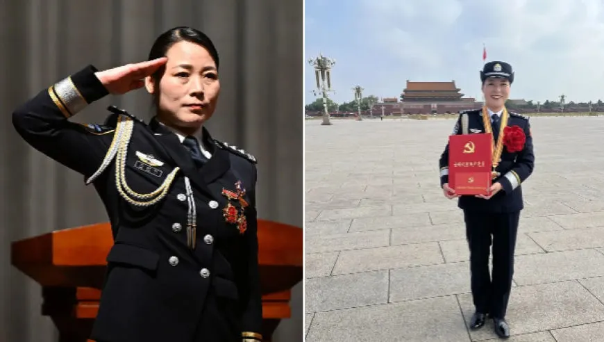 夺刀女警王妙丽，在人民日报撰文