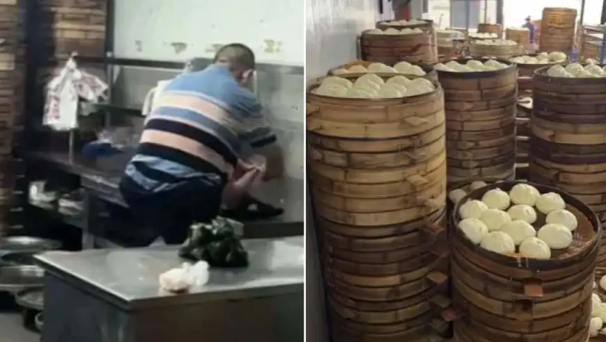 长沙开福区市监局通报“包子铺店员在操作台上剪脚趾甲”：责令立即停业整顿
