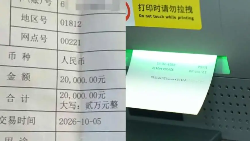 男子在ATM机上向自己的手机号转账2万元，钱却进了别人账户，联系收款人反被当骗子辱骂