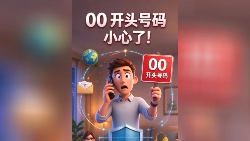 00开头的号码，千万要警惕！