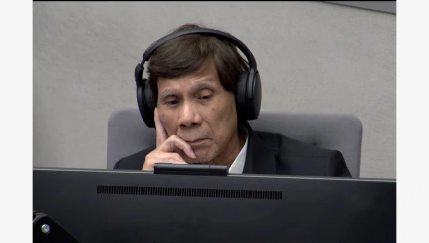 杜特尔特在海牙国际刑事法院出席庭前听证