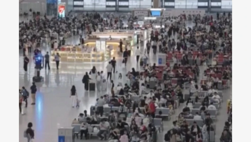 国庆假期第二天全社会跨区域人员流动量超3亿人次