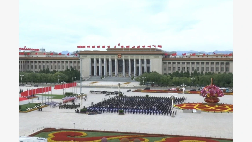 独家视频丨习近平等党和国家领导人出席烈士纪念日向人民英雄敬献花篮仪式