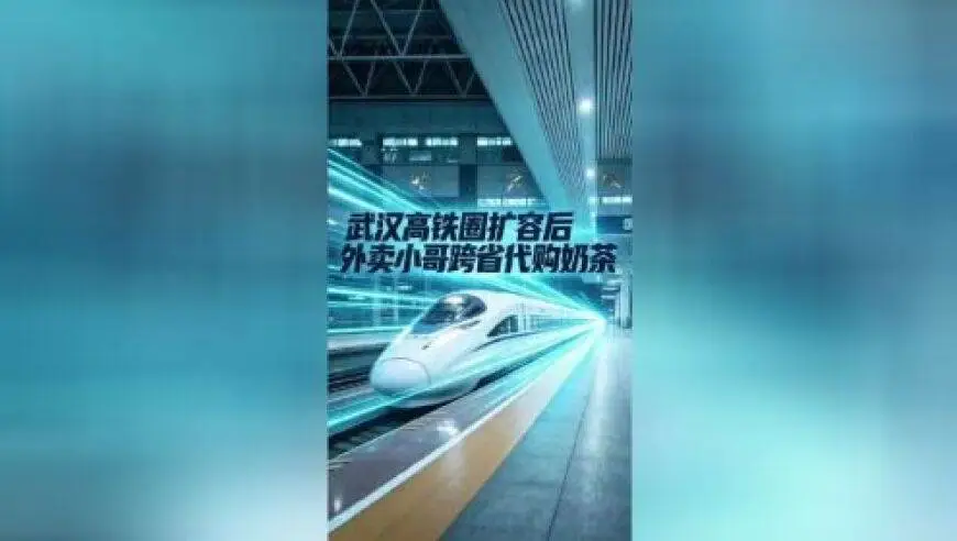 陕西小哥坐高铁往返1200公里到武汉帮买两杯奶茶，1000元跑腿费赚250元，下午出发晚上就到家，当事人：大部分时间都在坐车并不累