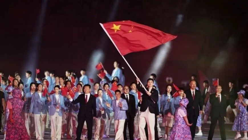 名古屋亚运会的开幕式后，中国队和中国香港队怎么都“出圈”了？