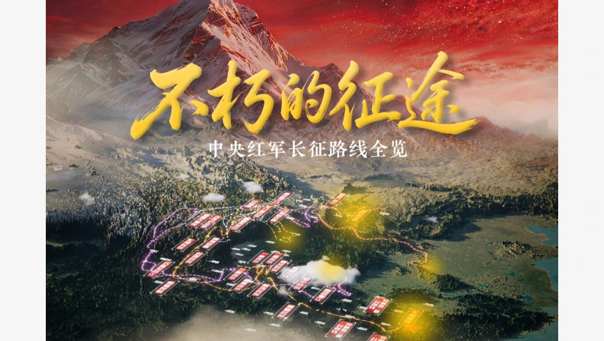 收藏！中央红军长征路线全览