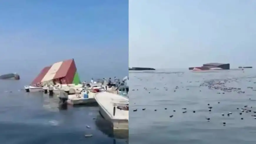 一船iPhone沉了，海面漂的都是新机，当地人疯狂打捞当场叫卖！苹果官方回应